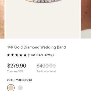 Quince Yellow Gold Diamond Ring